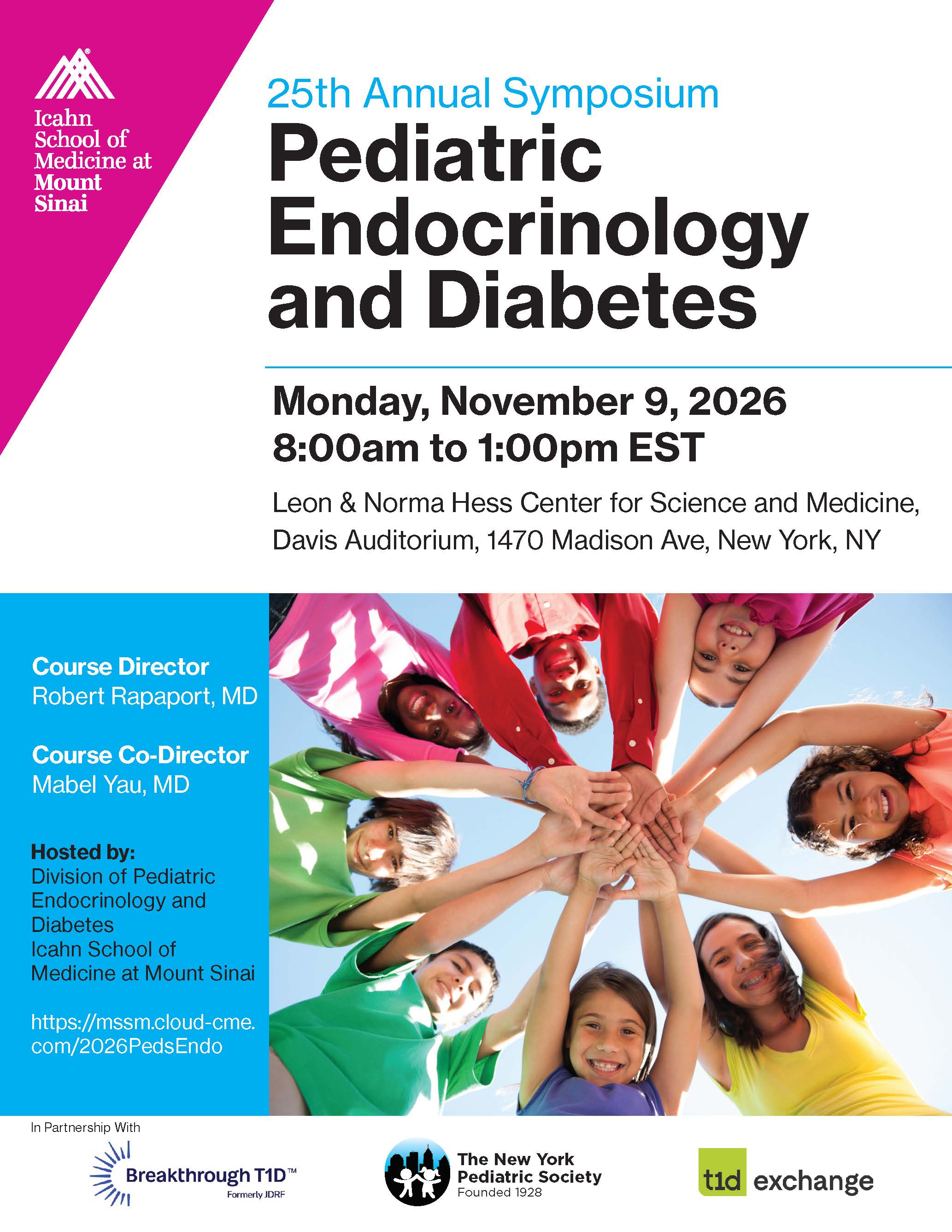 25th Annual Pediatric Endocrinology and Diabetes Symposium Banner